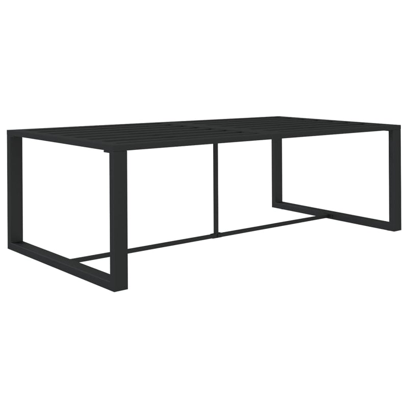 5 Piece Garden Lounge Set with Cushions Aluminium Anthracite Payday Deals