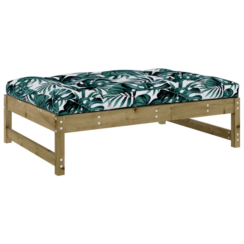 5 Piece Garden Lounge Set with Cushions Impregnated Wood Pine Payday Deals