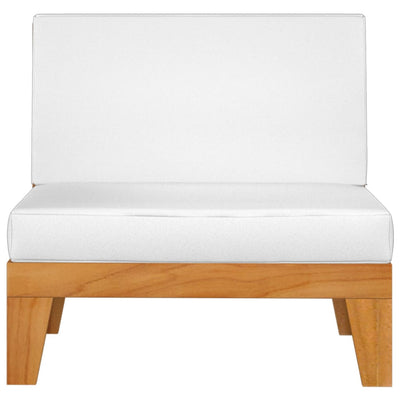 5 Piece Garden Lounge Set with Cushions Solid Acacia Wood Payday Deals