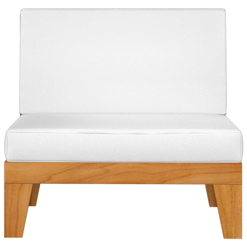 5 Piece Garden Lounge Set with Cushions Solid Acacia Wood Payday Deals