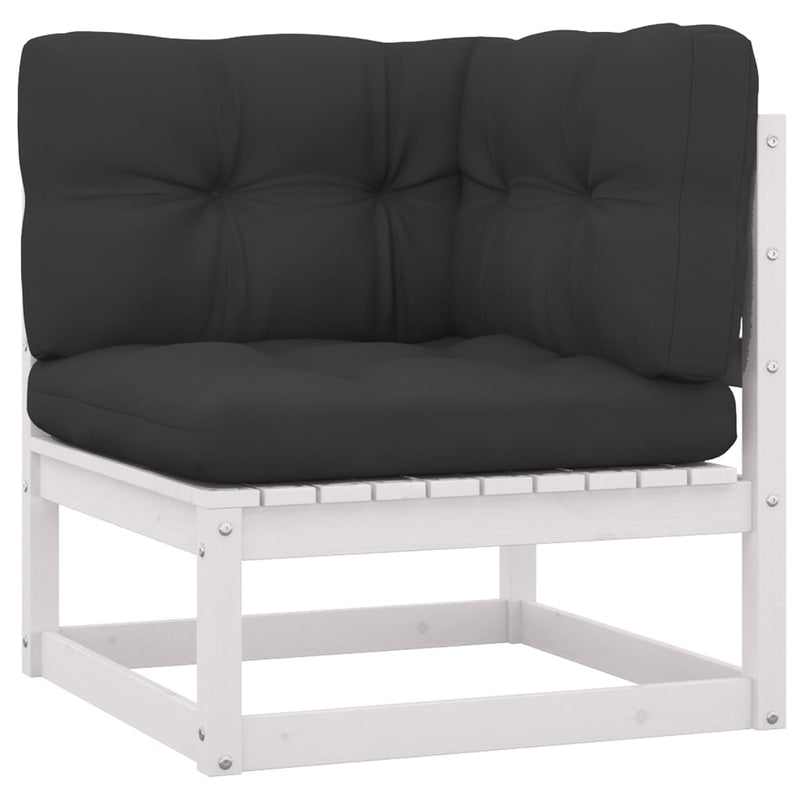 5 Piece Garden Lounge Set with Cushions Solid Pinewood Payday Deals