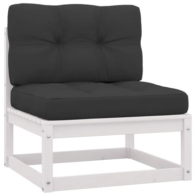 5 Piece Garden Lounge Set with Cushions Solid Pinewood Payday Deals