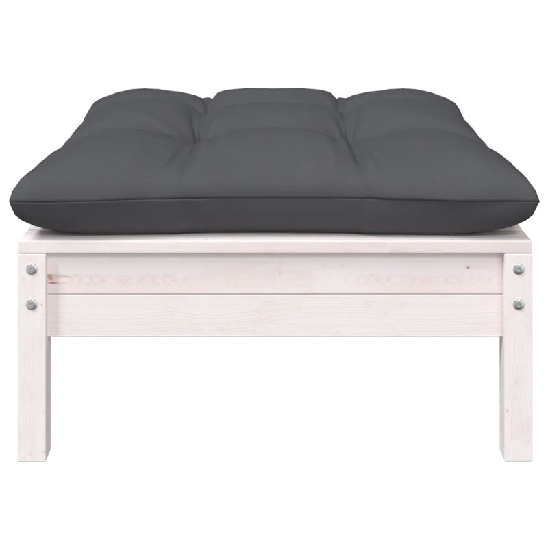 5 Piece Garden Lounge Set with Cushions Solid Pinewood Payday Deals