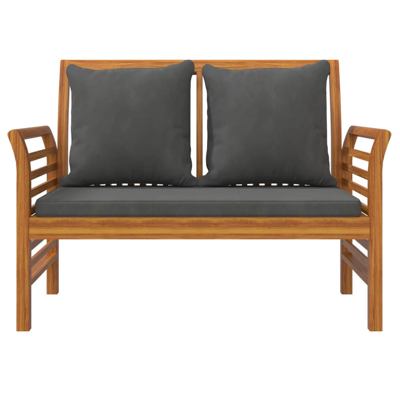 5 Piece Garden Lounge Set with Cushions Solid Wood Acacia Payday Deals