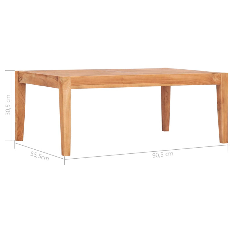 5 Piece Garden Lounge Set with Cushions Solid Wood Teak Payday Deals
