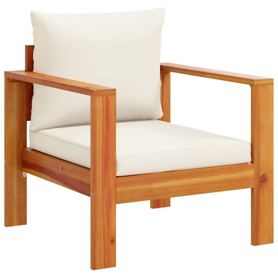 5 Piece Garden Sofa Set with Cushions Solid Wood Acacia Payday Deals