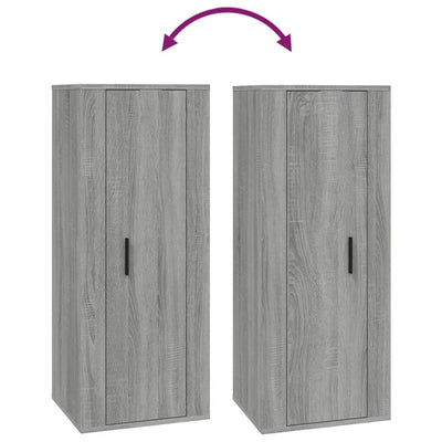 5 Piece TV Cabinet Set Grey Sonoma Engineered Wood Payday Deals