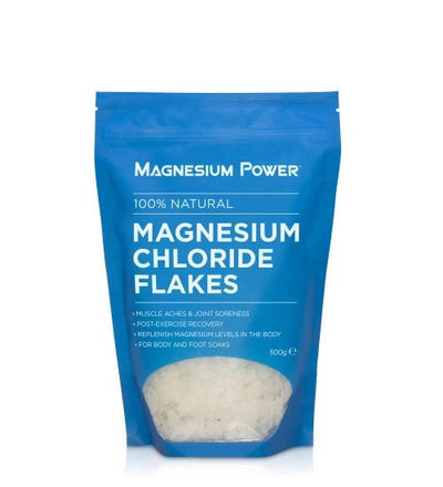 500g Mag Power Magnesium Chloride Bath Salts Flakes MgCl2 Payday Deals