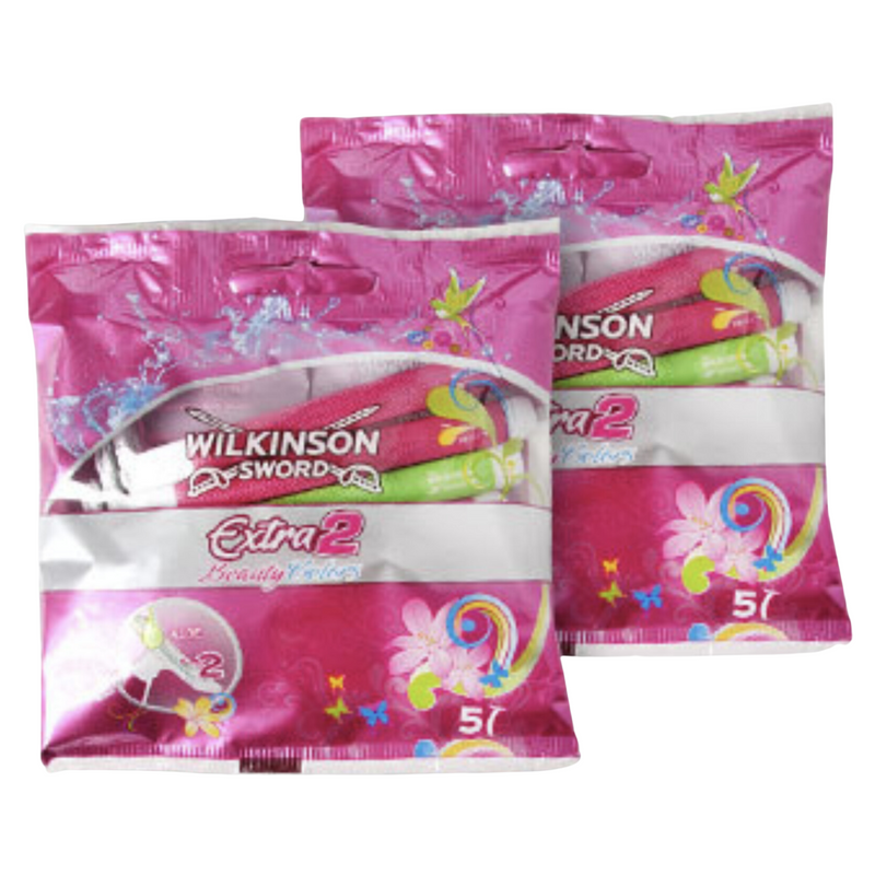 2 x Wilkinson Womens Disposable Razors 5pk