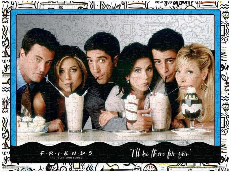 Friends Winning Moves Friends: Milkshake - 1000 Piece Jigsaw Puzzle