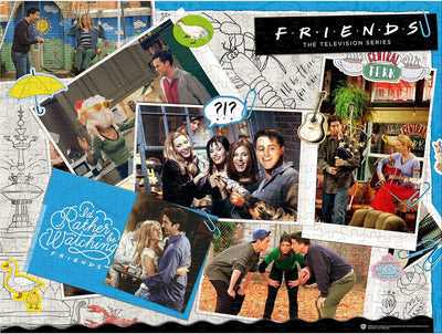 Friends Winning Moves Friends 'Scrapbook' - 1000 Piece Jigsaw Puzzle