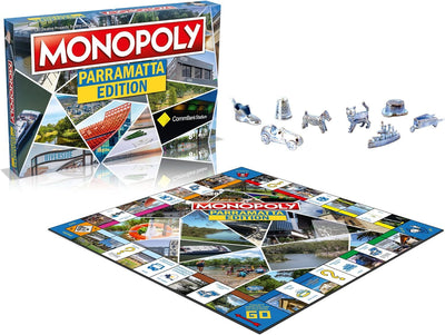 Monopoly Parramatta Editon Board Game Original