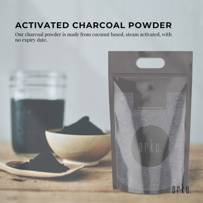 50g Activated Carbon Powder - Coconut Charcoal Teeth Whitening Toothpaste Mask Payday Deals