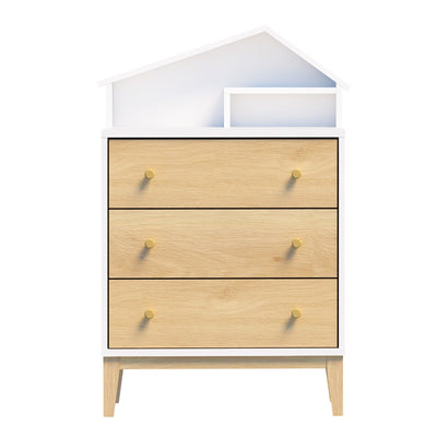 House Kid 3 Chest of Drawers Dresser Stoage Cabinet | Children's Bedroom Furniture for Stylish Storage