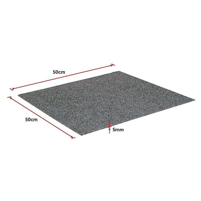 5m2 Box of Premium Carpet Tiles Commercial Domestic Office Heavy Use Flooring Grey Payday Deals