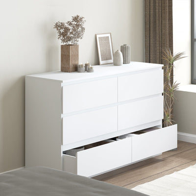 6 Chest for Drawers Bedroom with 6 Drawers