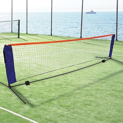 6 Meters Portable Foldable Mini Tennis Net & Post Set Payday Deals