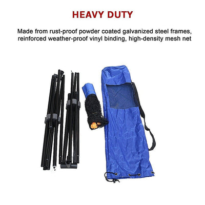 6 Meters Portable Foldable Mini Tennis Net & Post Set Payday Deals