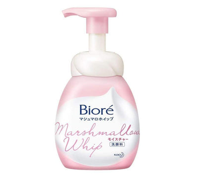 [6-PACK] Kao Japan Biore Marshmallow Wash Foam Face Washes 150ml ( 2 Types Available ) Natural Soft Flowers