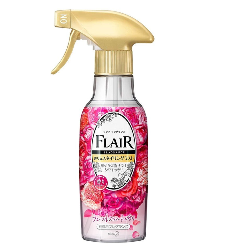 [6-PACK] Kao Japan FLAIR Fragrance Clothes Styling Spray 270ml ( 2 Scent Available ) Sweet Floral Payday Deals