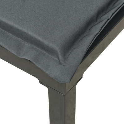 6 Piece Garden Lounge Set Black and Grey Poly Rattan Payday Deals