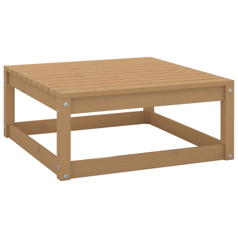 6 Piece Garden Lounge Set Honey Brown Solid Pinewood Payday Deals