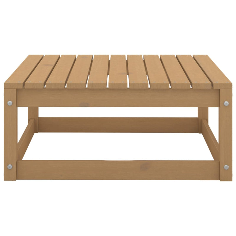 6 Piece Garden Lounge Set Honey Brown Solid Pinewood Payday Deals