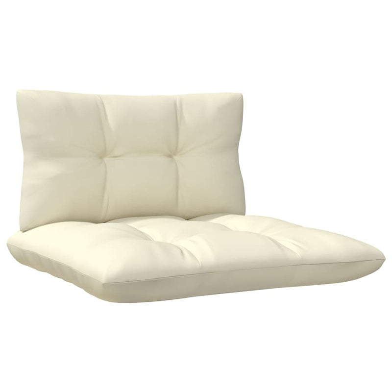 6 Piece Garden Lounge Set with Cream Cushions Pinewood Payday Deals