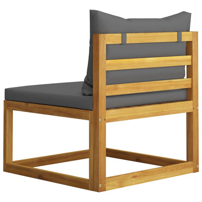 6 Piece Garden Lounge Set with Cushion Solid Acacia Wood Payday Deals