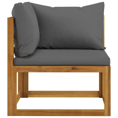 6 Piece Garden Lounge Set with Cushion Solid Acacia Wood Payday Deals