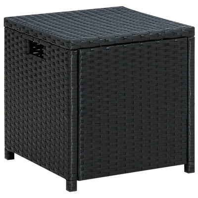 6 Piece Garden Lounge Set with Cushions Poly Rattan Black Payday Deals
