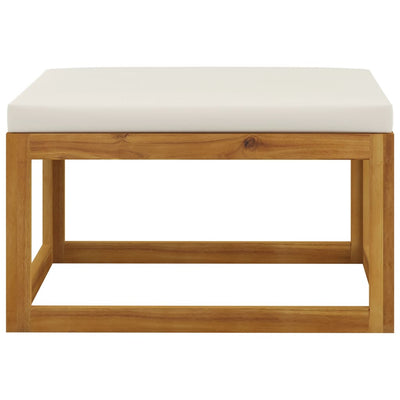 6 Piece Garden Lounge Set with Cushions Solid Acacia Wood Payday Deals