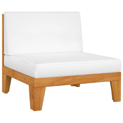 6 Piece Garden Lounge Set with Cushions Solid Acacia Wood Payday Deals