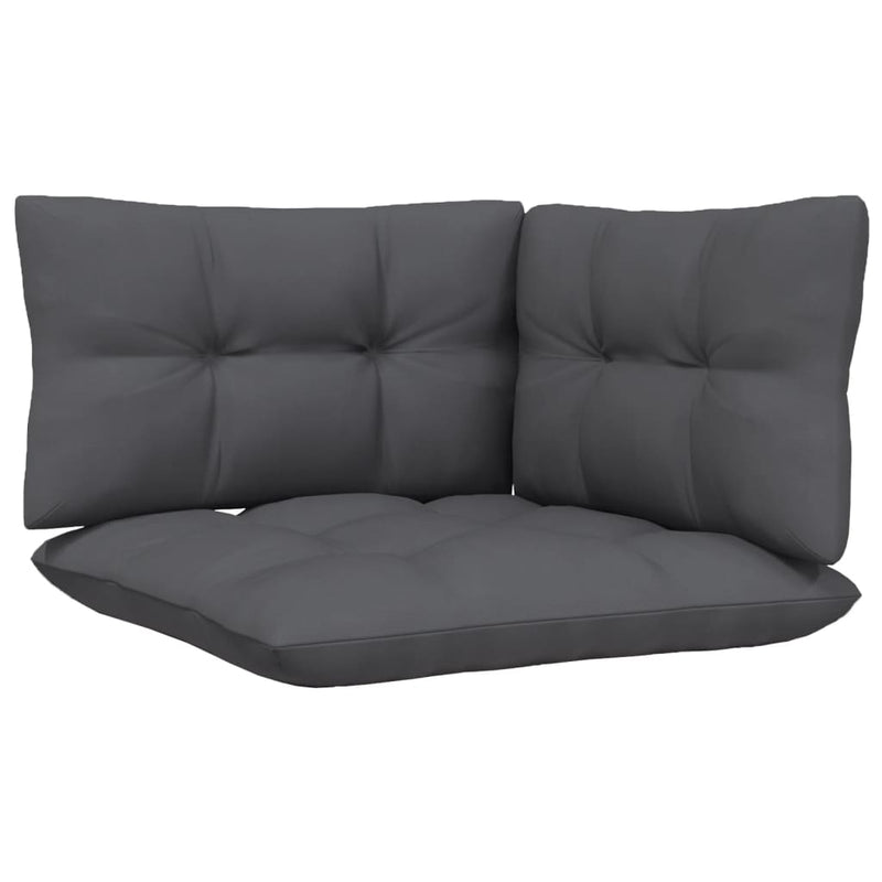 6 Piece Garden Lounge Set with Cushions Solid Pinewood Payday Deals
