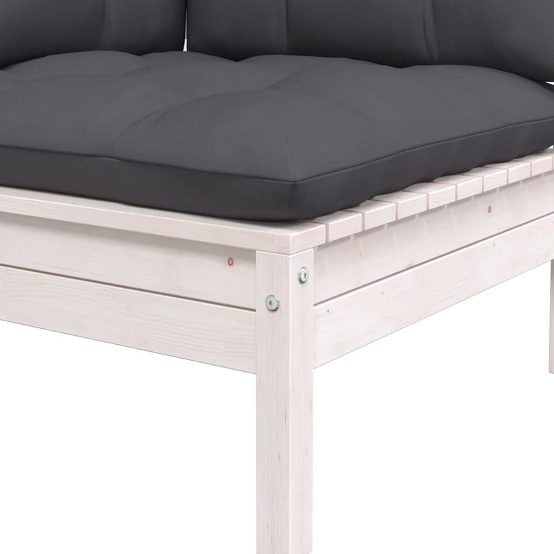 6 Piece Garden Lounge Set with Cushions Solid Pinewood Payday Deals