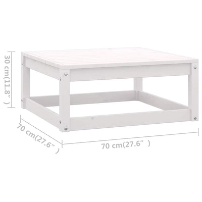 6 Piece Garden Lounge Set with Cushions Solid Pinewood Payday Deals