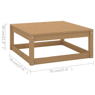 6 Piece Garden Lounge Set with Cushions Solid Pinewood Payday Deals