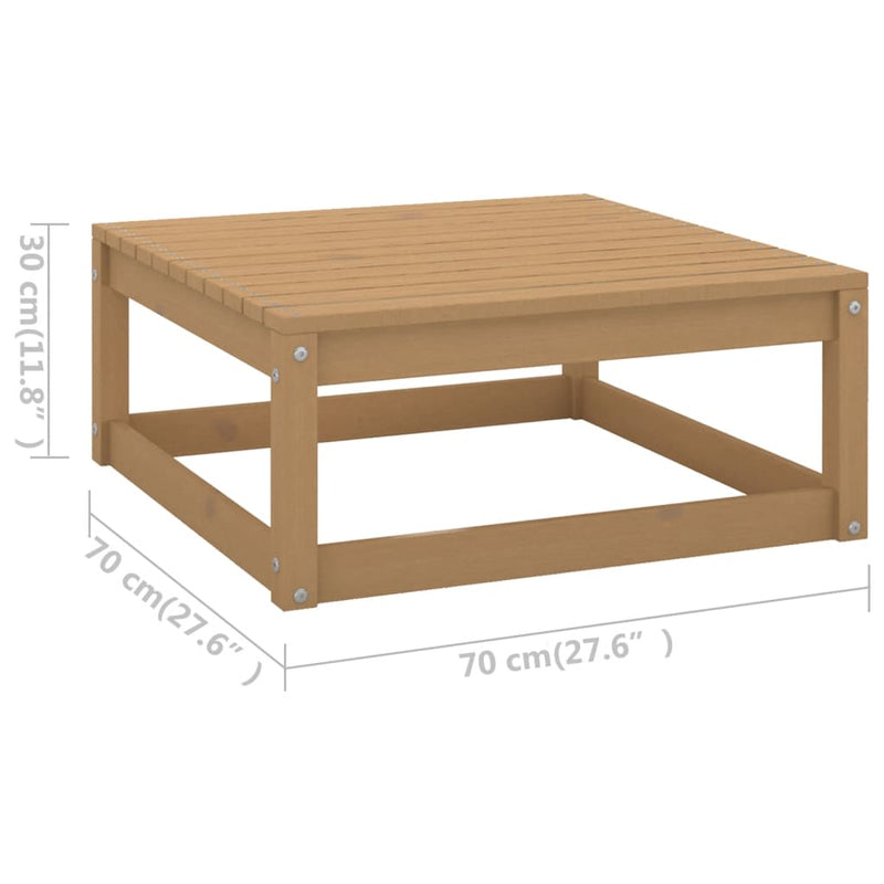 6 Piece Garden Lounge Set with Cushions Solid Pinewood Payday Deals