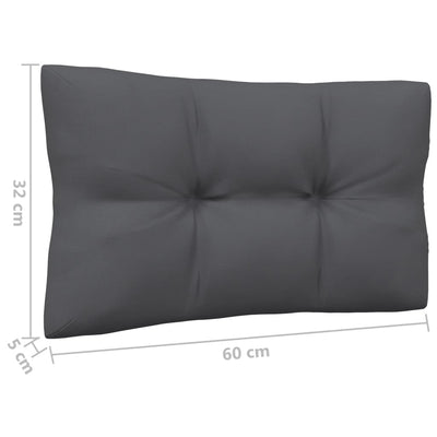 6 Piece Garden Lounge Set with Cushions Solid Pinewood Payday Deals