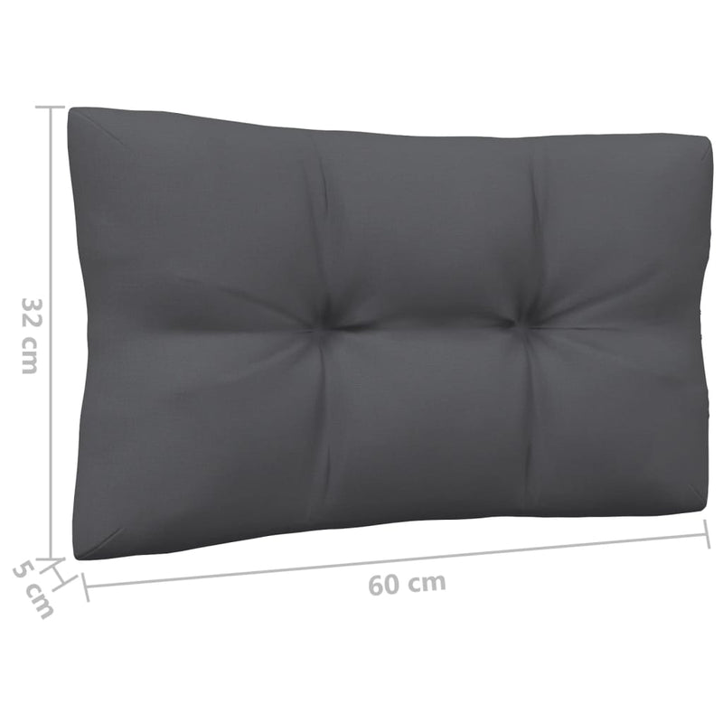 6 Piece Garden Lounge Set with Cushions Solid Pinewood Payday Deals