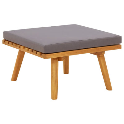 6 Piece Garden Lounge Set with Cushions Solid Wood Acacia Payday Deals