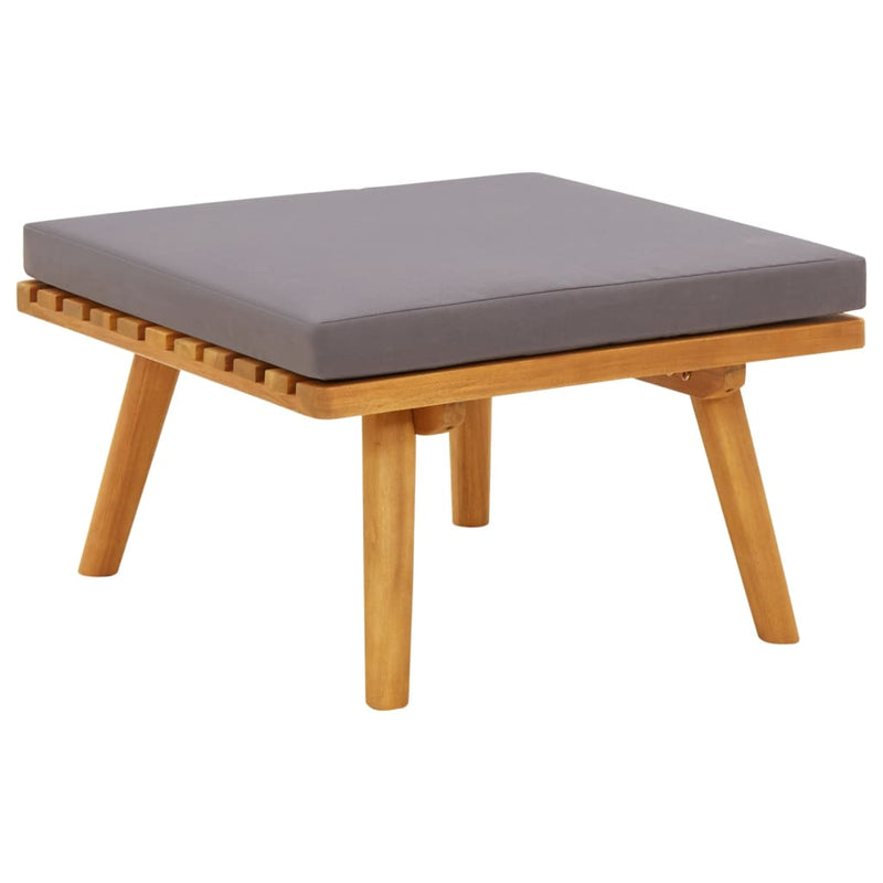 6 Piece Garden Lounge Set with Cushions Solid Wood Acacia Payday Deals