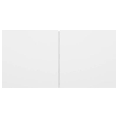 6 Piece TV Cabinet Set White Engineered Wood Payday Deals