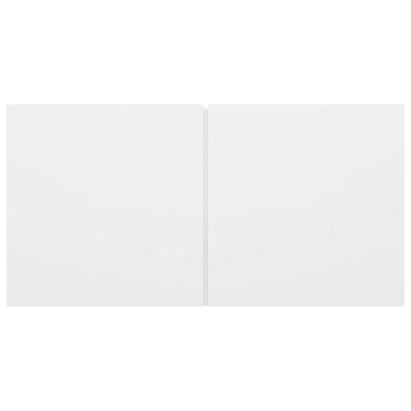 6 Piece TV Cabinet Set White Engineered Wood Payday Deals