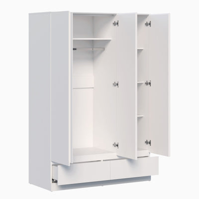 Noosa 3 Door 2 Drawer Wardrobe 