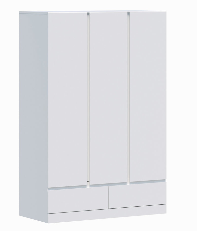 Noosa 3 Door 2 Drawer Wardrobe 