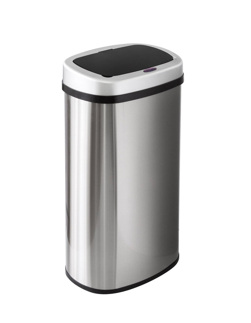 60L Stainless Steel Motion Sensor Rubbish Bin Payday Deals