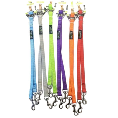 Double Dog Leash Lead Coupler - Walk and Control 2 Dogs Easily 1.5cm Width