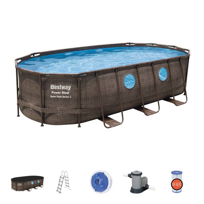 Bestway Power Steel Swimming Pool Set 549x274x122cm