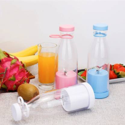 420ml Portable Bottle Blender Protein USB Electric Rechargeable Fruit Juicer Smoothie 